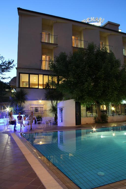 Hotel Mehari Риччоне Экстерьер фото